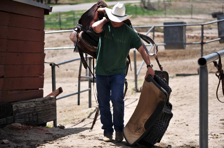 Free stock image of Cowboy created by Pixabay