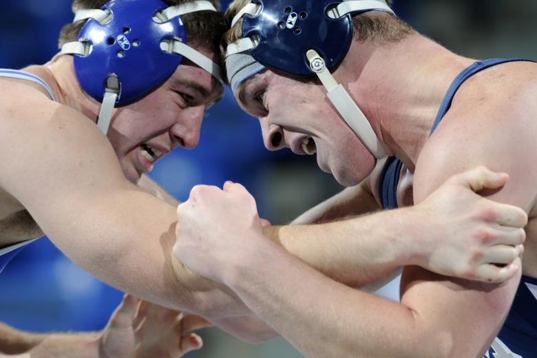 Free stock image of Wrestlers created by Pixabay