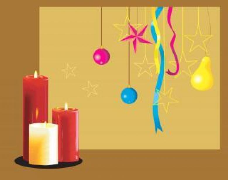 Free stock image of Christmas Ornaments Illustration created by maa illustrations