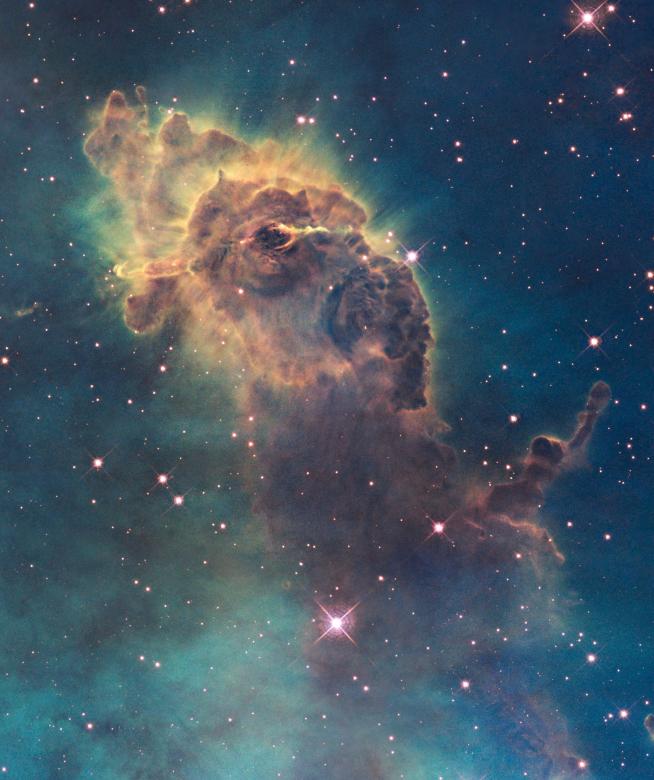 Free stock image of Carina Nebula created by Pixabay
