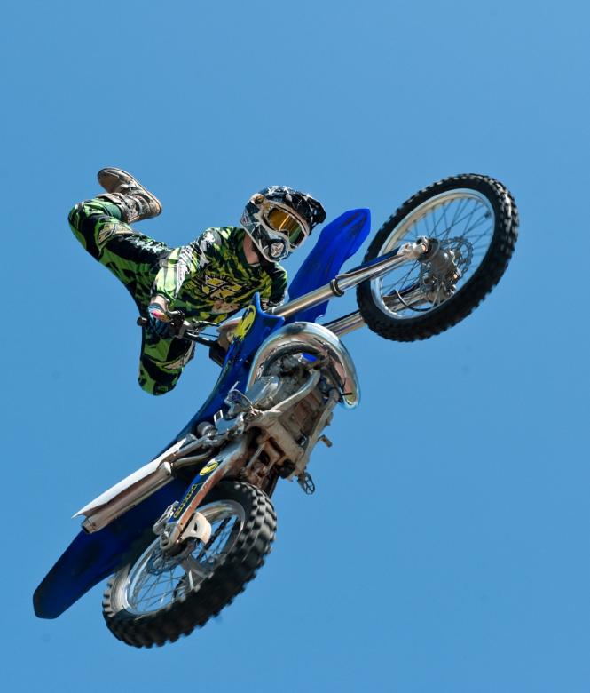 Free stock image of Bike Jump created by Pixabay