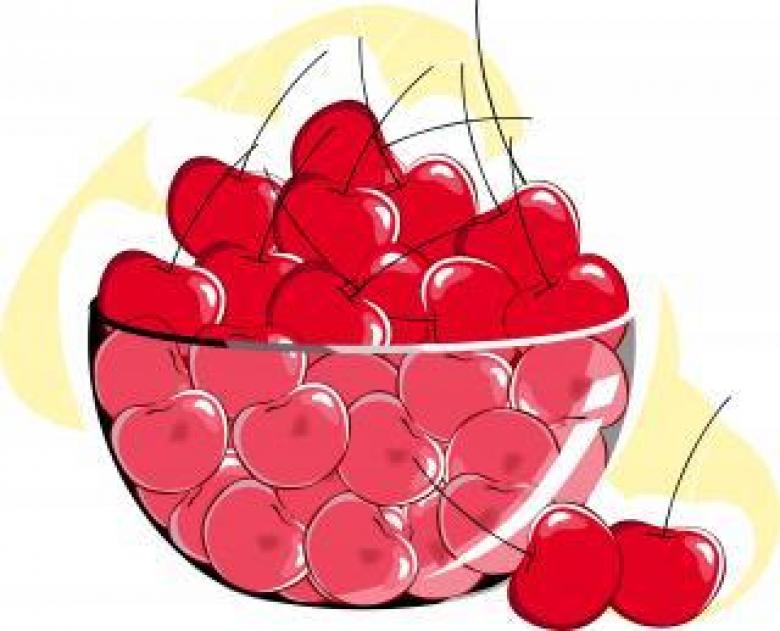 Free stock image of Cherries	 Vector Illustration created by maa illustrations