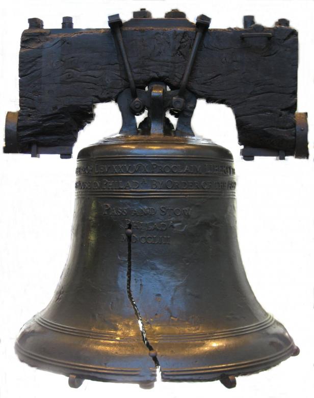Free stock image of Liberty Bell created by Pixabay