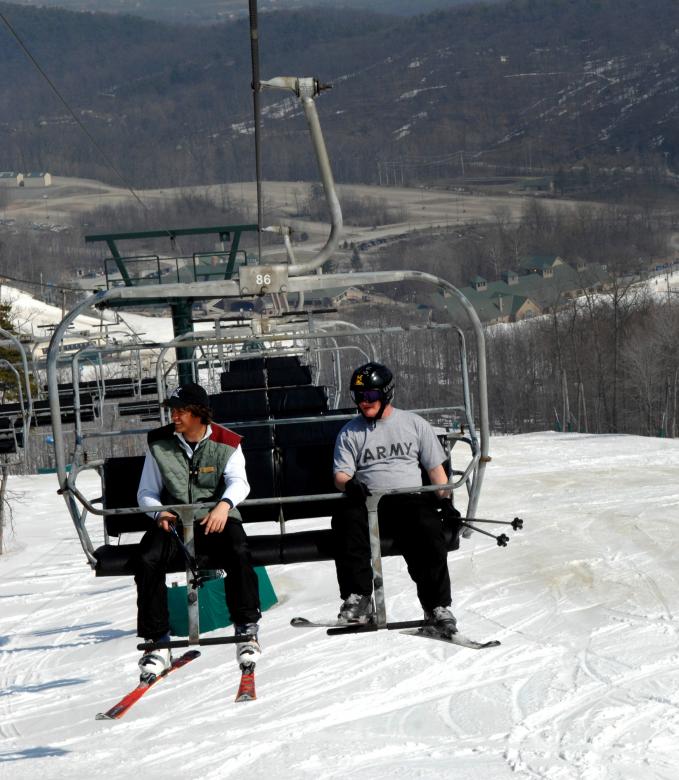 Free stock image of Chairlift Ride created by Pixabay