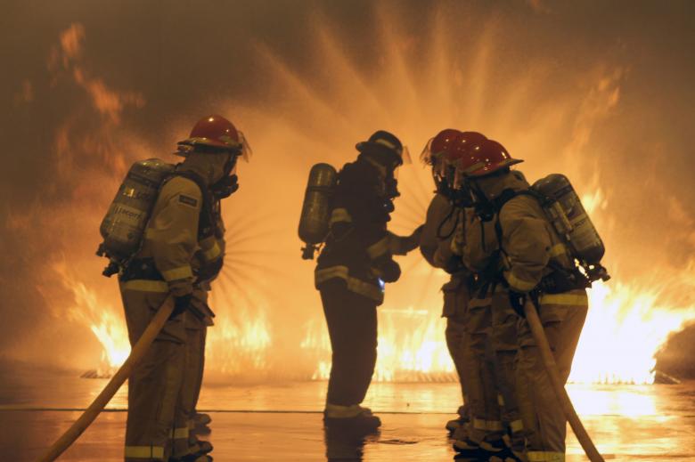 Free stock image of Firefighters created by Pixabay