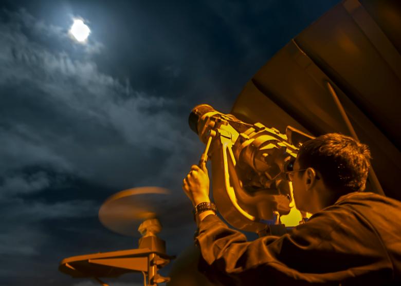 Free stock image of Telescope at Military Base  created by Pixabay