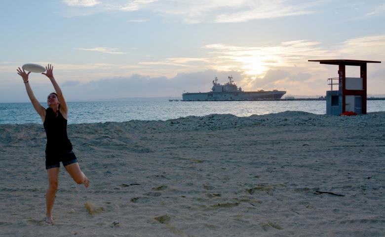 Free stock image of Playing on the Beach created by Pixabay