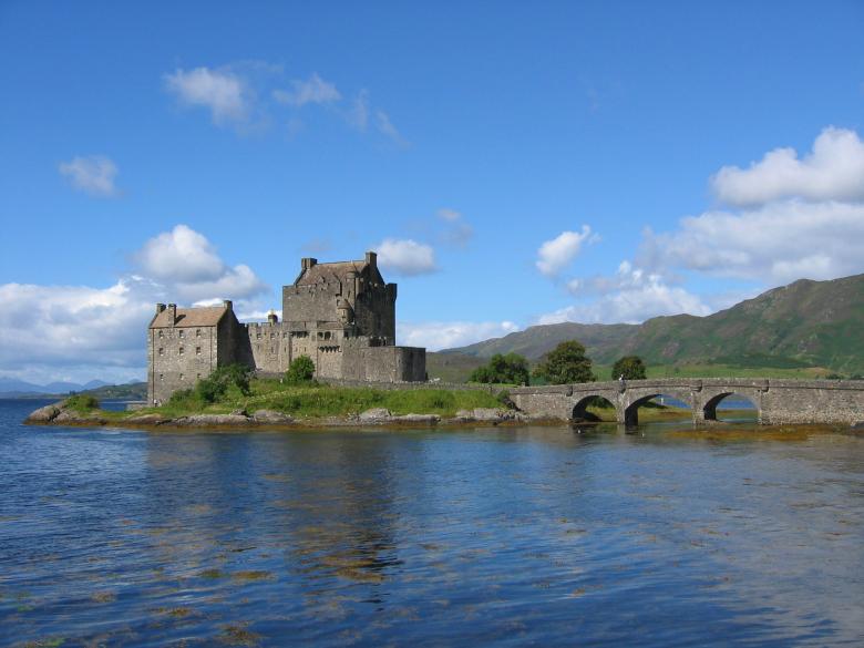 Free stock image of Old Castle by Lake created by Pixabay