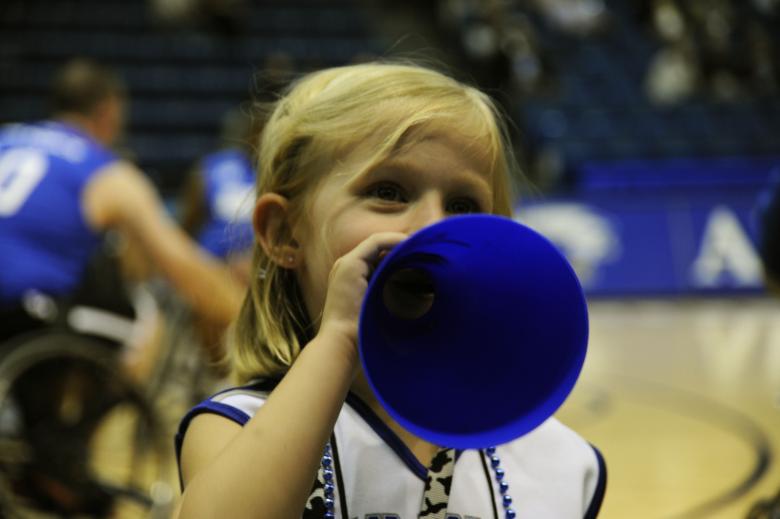 Free stock image of Little Cheerleader created by Pixabay