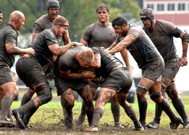 Free stock image of Rugby Match created by Pixabay