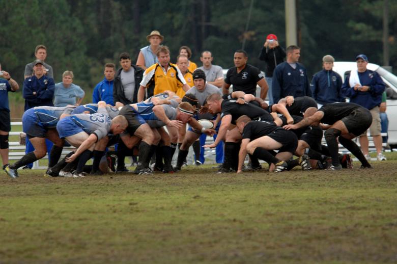 Free stock image of Rugby Match created by Pixabay