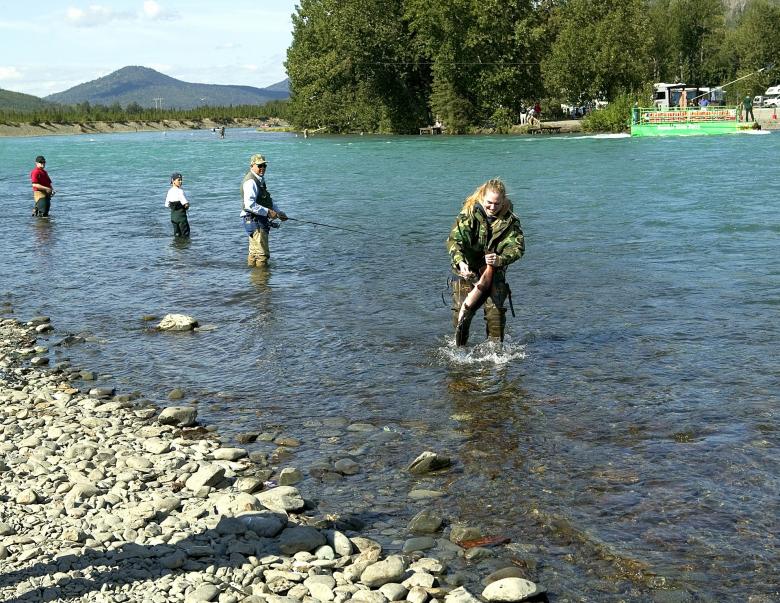 Free stock image of Fishing in the River created by Pixabay