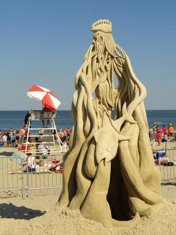 Free stock image of Sand Sculpture created by Pixabay