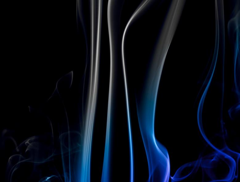Free stock image of Blue Smoke on Black created by 2happy