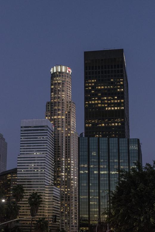 Free stock image of City Skyline created by Pixabay