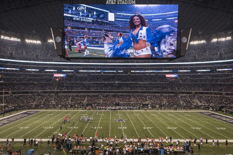 Free stock image of AT & T Stadium created by Pixabay