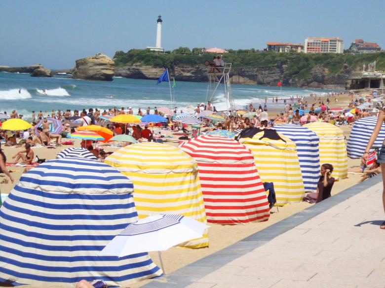 Free stock image of People on the Beach created by Pixabay