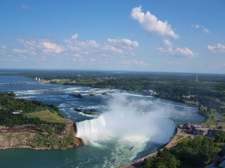 Free stock image of Horseshoe Falls created by Pixabay