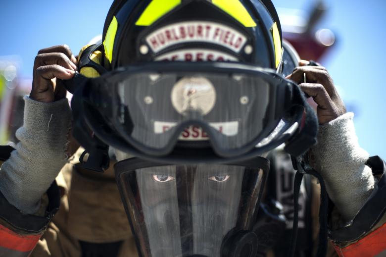 Free stock image of Firefighter created by Pixabay