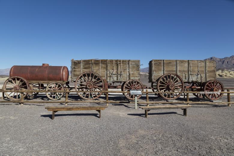 Free stock image of Borax Wagons created by Pixabay