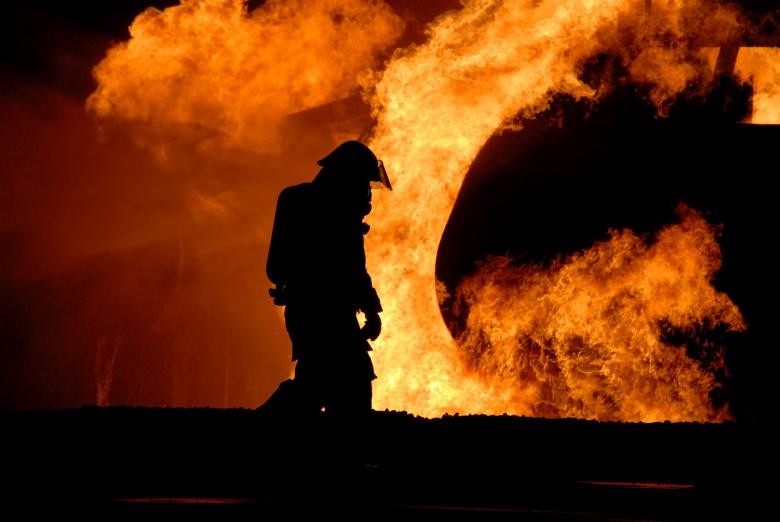 Free stock image of Firefighter created by Pixabay
