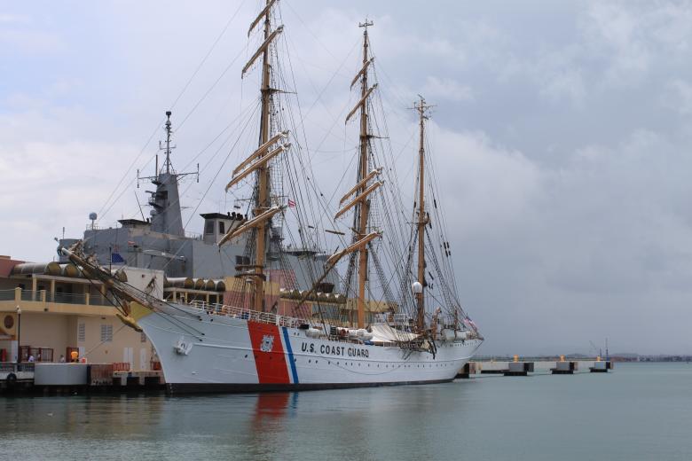Free stock image of US Coast Guard Ship created by Pixabay