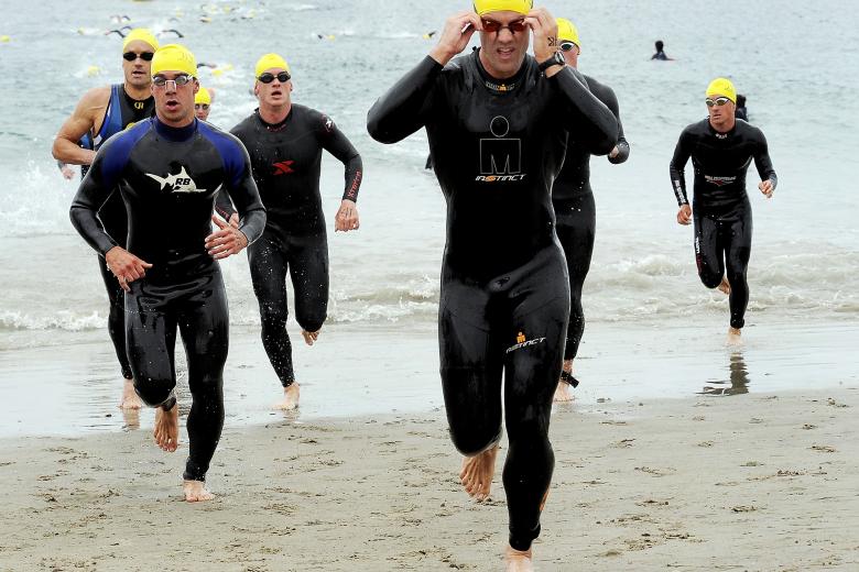 Free stock image of Triathlon Runners created by Pixabay