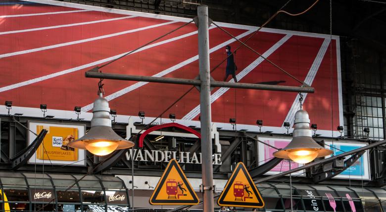 Free stock image of Train station art created by Janis Urtans