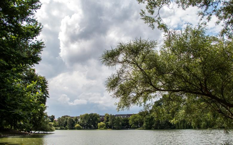 Free stock image of Kiel lake landscape created by Janis Urtans