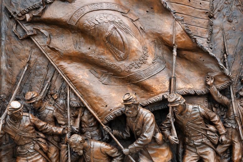 Free stock image of Irish Brigade Monument Close-up created by Nicolas Raymond