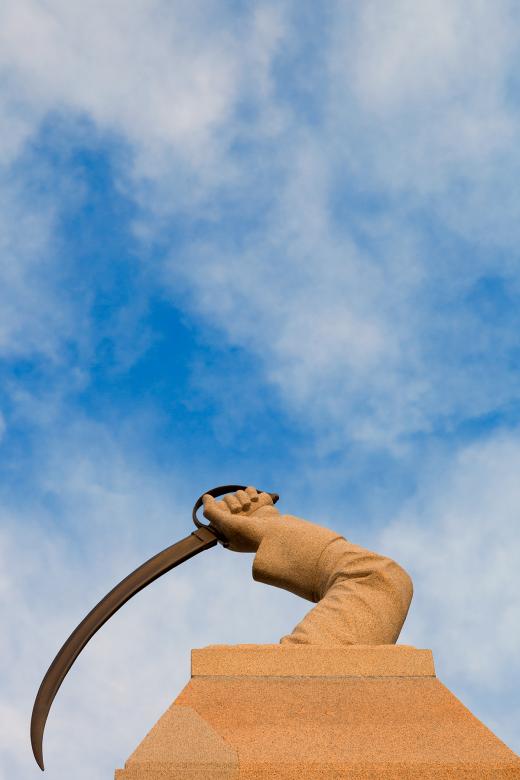 Free stock image of Bent Gettysburg Broadsword - 11th Massachusetts Infantry Monument created by Nicolas Raymond