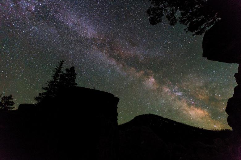 Free stock image of Milky Way created by Pixabay