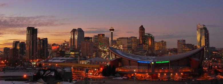 Free stock image of Skyline Calgary created by Pixabay