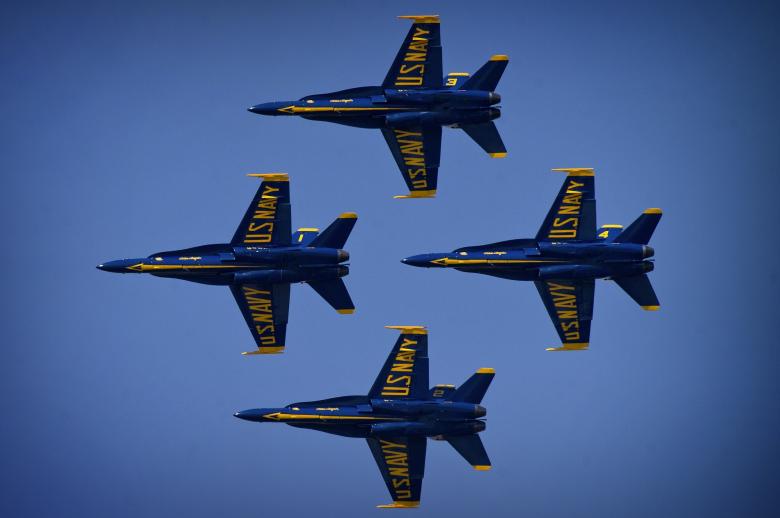 Free stock image of Blue Angels created by Pixabay