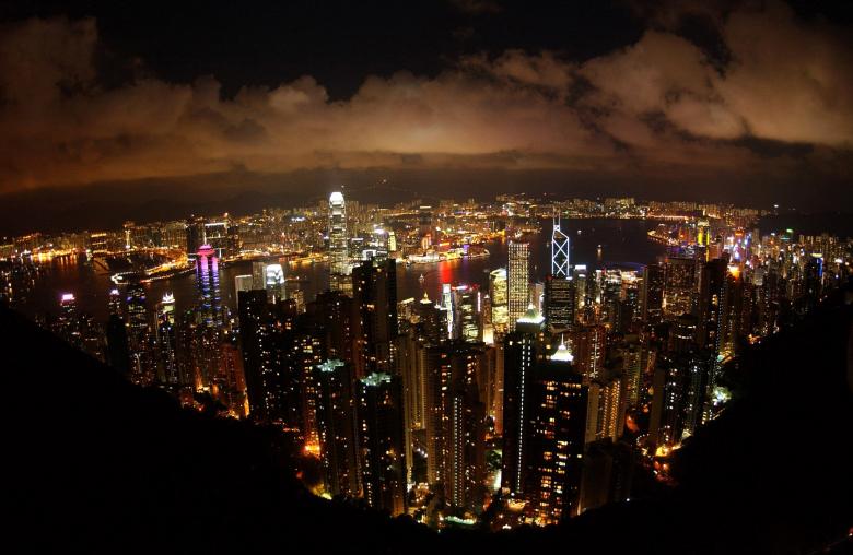 Free stock image of Hong Kong created by Pixabay