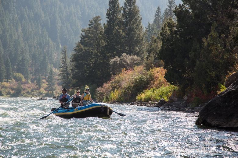 Free stock image of Rafting in the Running Water created by Pixabay