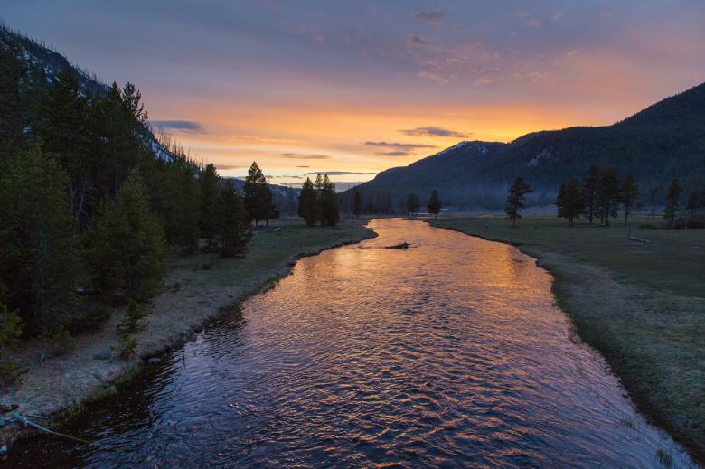 Free stock image of River Landscape created by Pixabay