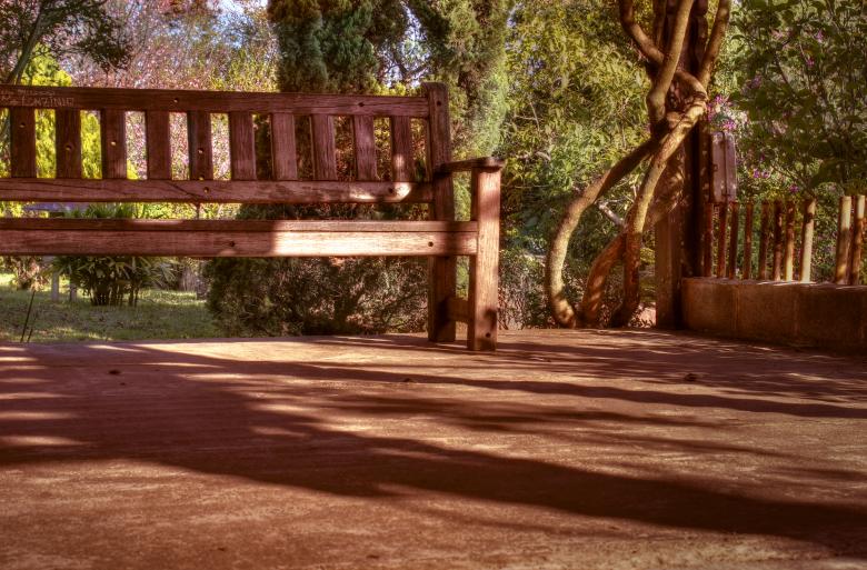 Free stock image of HDR Bench created by Allan Pinheiro de Lima