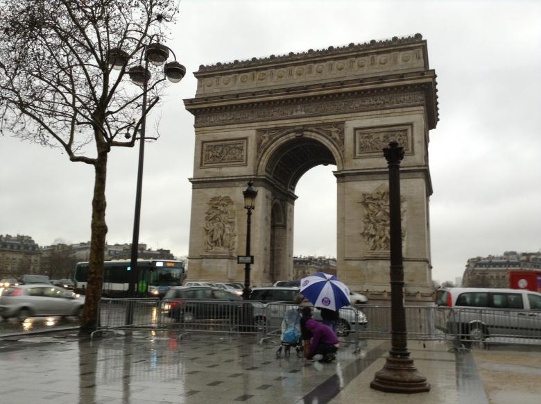 Free stock image of L'arc du triomphe created by Marian