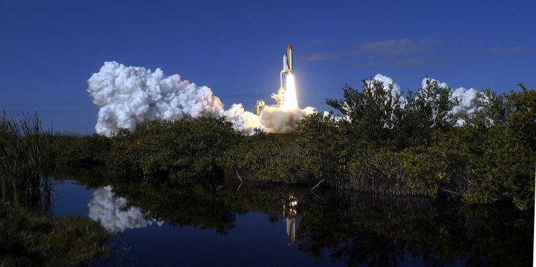 Free stock image of Columbia Space Shuttle created by Pixabay