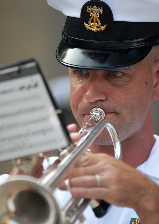 Free stock image of Military Trumpeter created by Pixabay