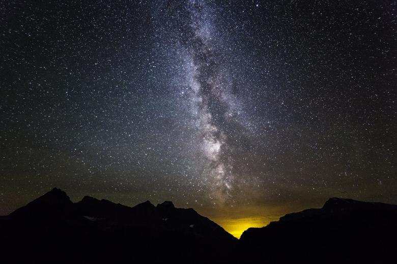 Free stock image of Milky Way created by Pixabay