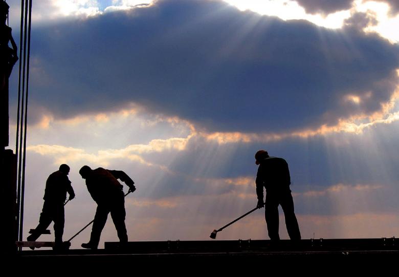 Free stock image of Sweepers Sweeping created by Pixabay