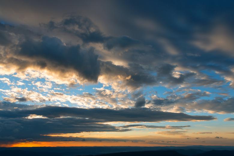 Free stock image of Vibrant Sunrise Cloudscape created by Nicolas Raymond