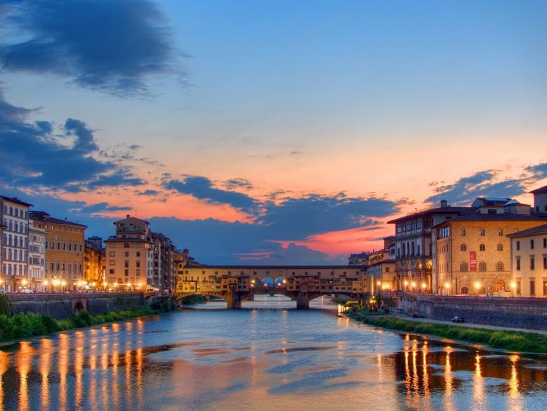 Free stock image of Arno River created by Pixabay