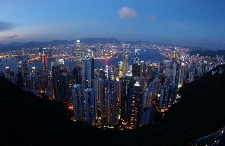 Free stock image of Hong Kong created by Pixabay