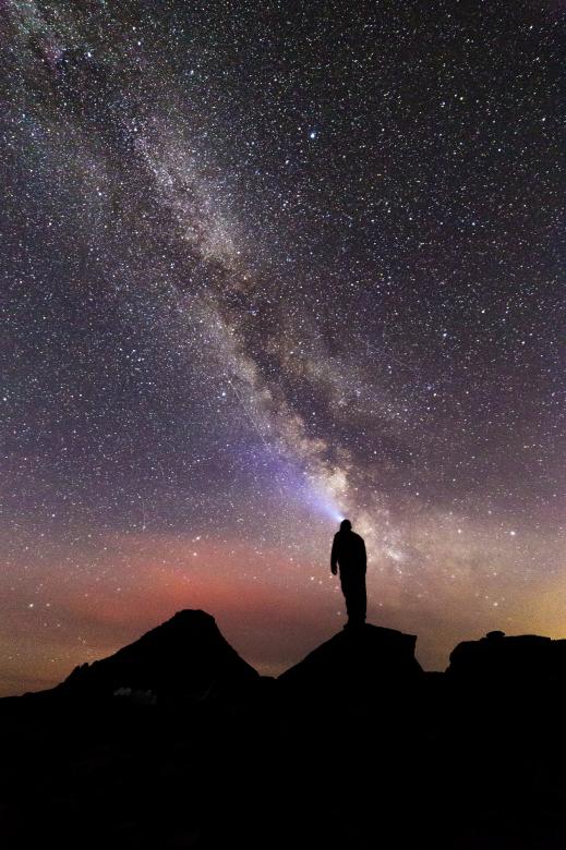 Free stock image of Milky Way created by Pixabay