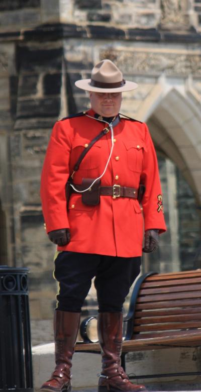 Free stock image of Mountie on Duty created by Pixabay