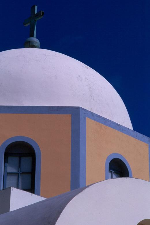Free stock image of Santorini Island created by Pixabay