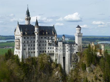 Free Stock Photo of Neuschwanstein Castle